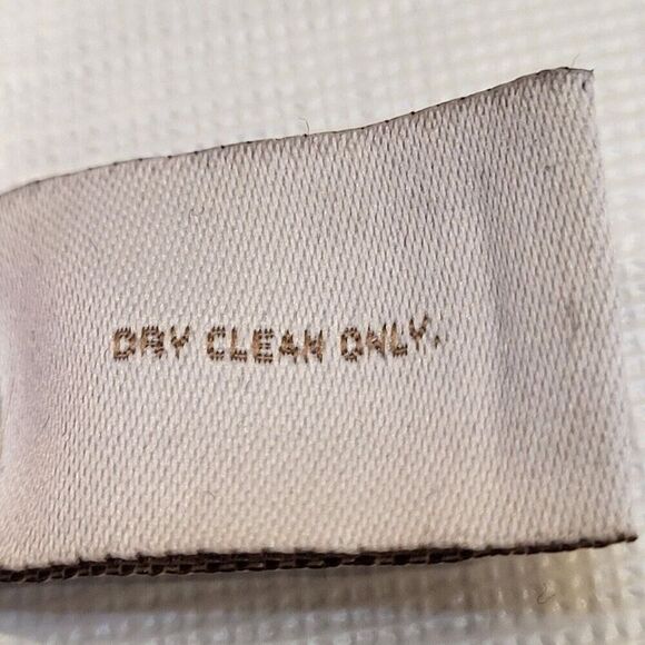 Chico's Size 0 (X-Small) Black Cotton Blend Jacket Black / White Striped Lining - Picture 13 of 13